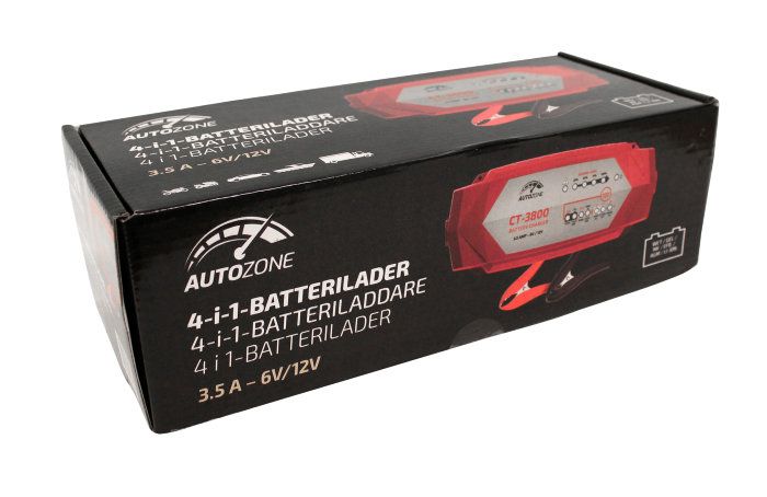 Batterilader 1-3,5 A/6-12 V - Autozone